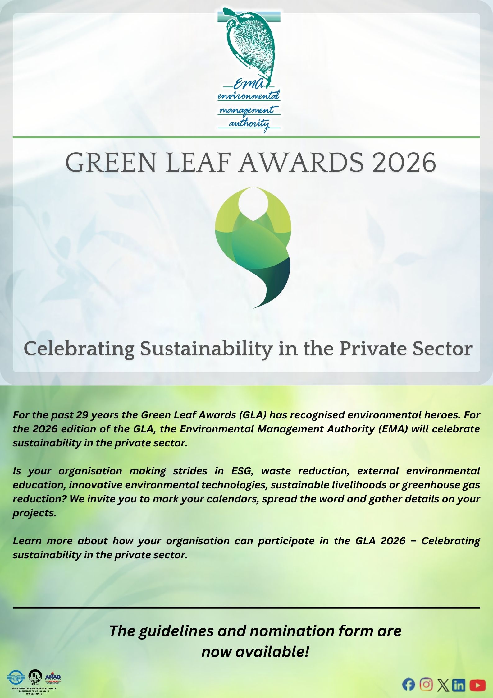 For the past 29 years the Green Leaf Awards (GLA) has recognised environmental heroes.